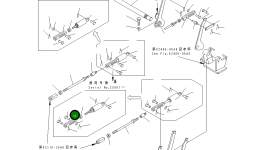 Вилка 196-43-11530 Komatsu