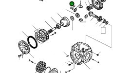 Вал 1245 565 H1 Komatsu