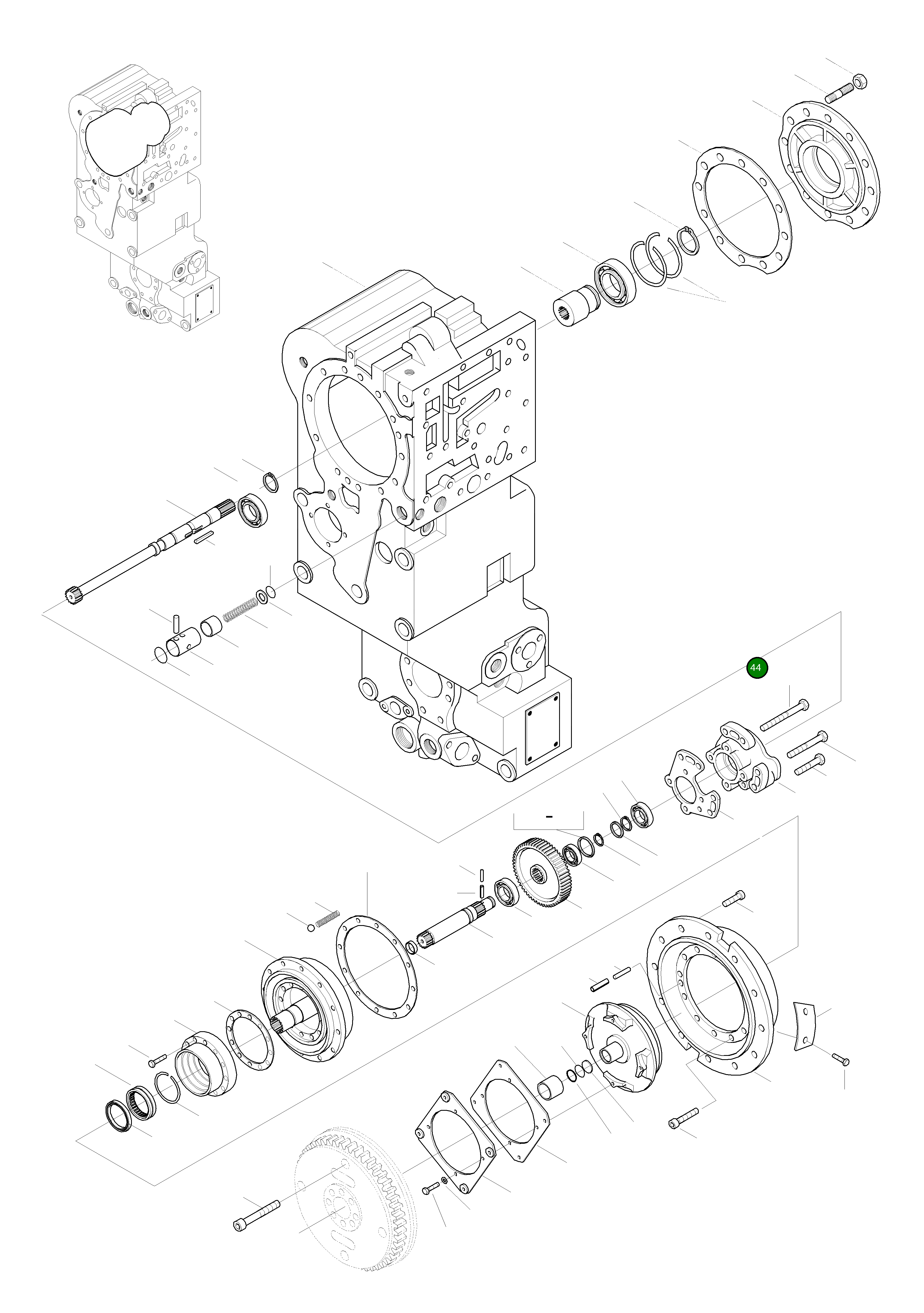 Винт 01011-50805 Komatsu