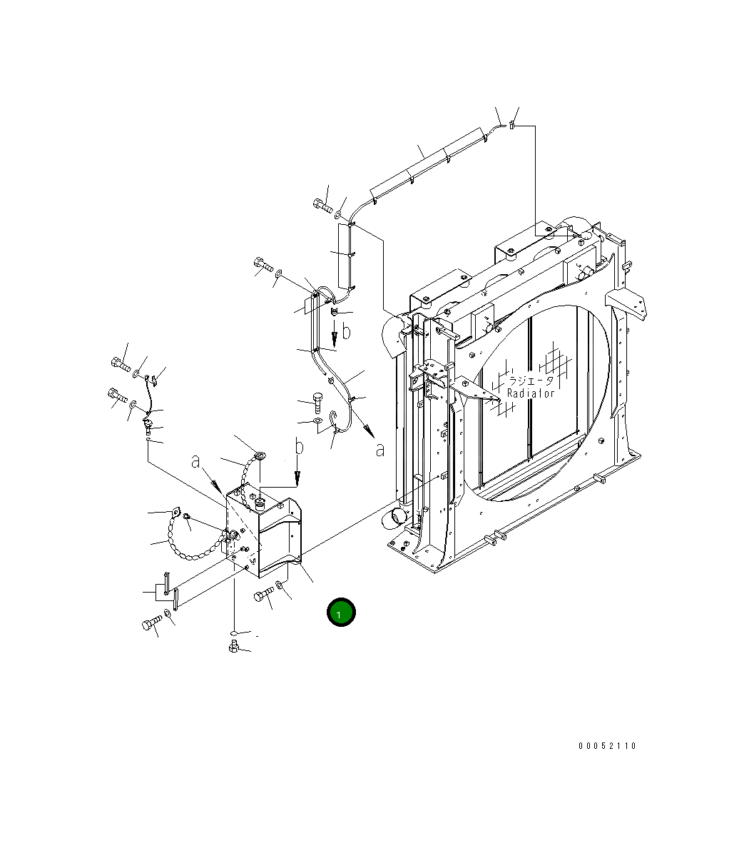 Бак 21T-03-31411 Komatsu