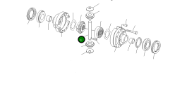 Вал 20G-23-K5310 Komatsu