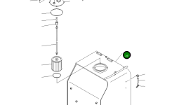 Бак 209-60-77610 Komatsu