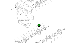 Вал 6679-22-4670 Komatsu