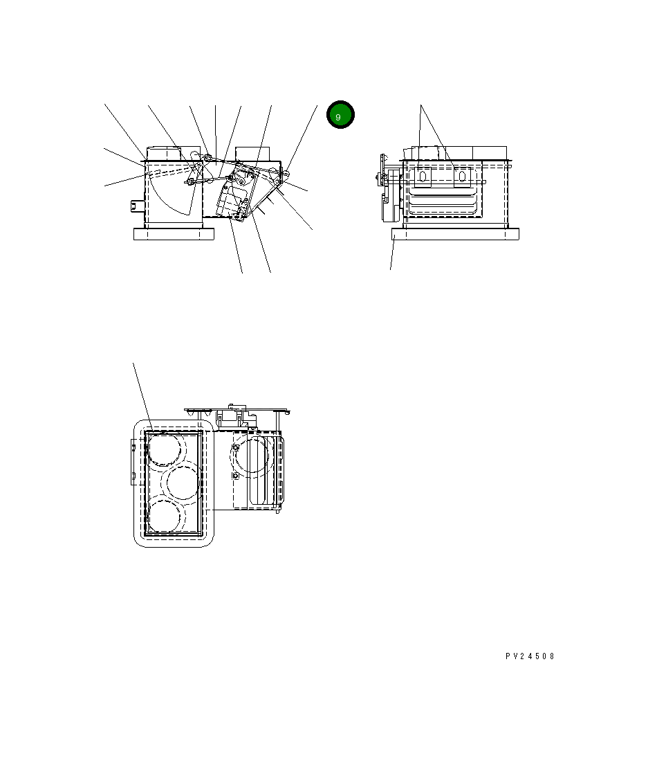 Вал DK534280-1100 Komatsu