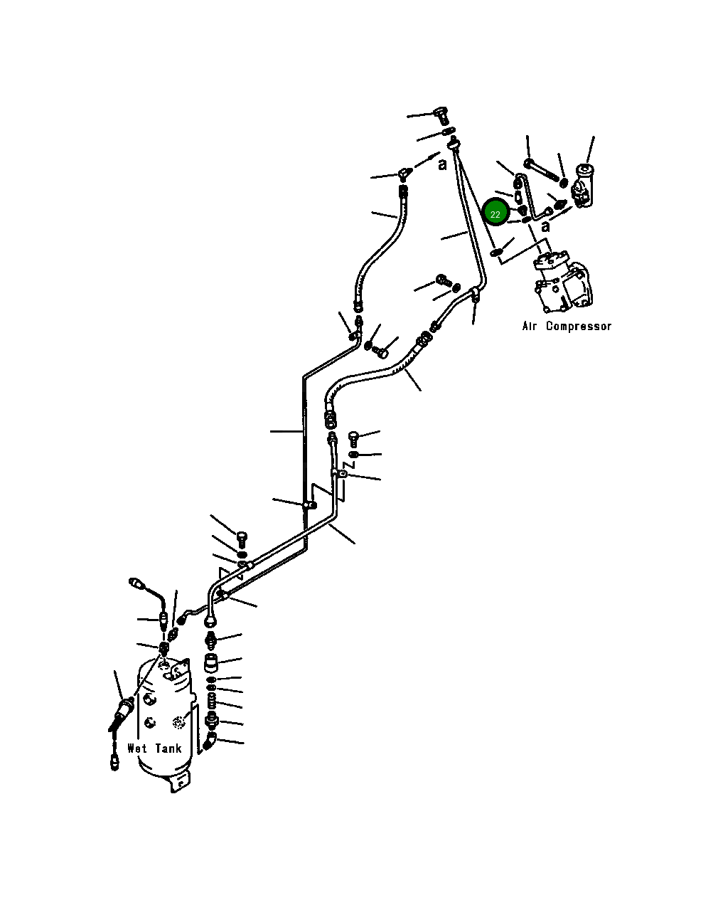 Адаптер 421-35-11670 Komatsu