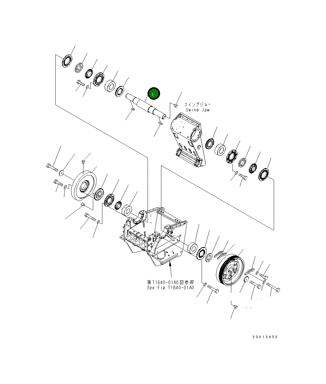 Вал 8240-70-5211 Komatsu