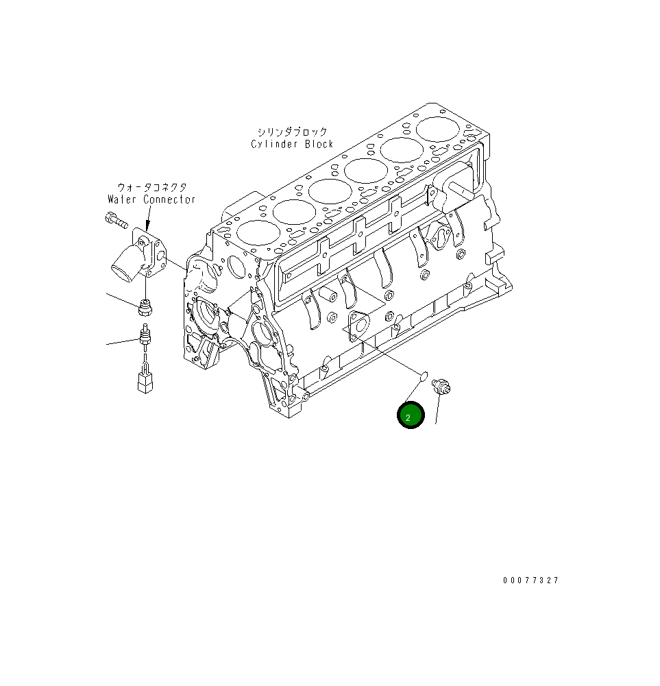 Адаптер 417-01-A1650 Komatsu