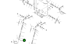 Вилка 176-43-43730 Komatsu