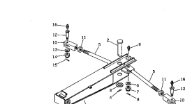 Вилка M711145071520 Komatsu