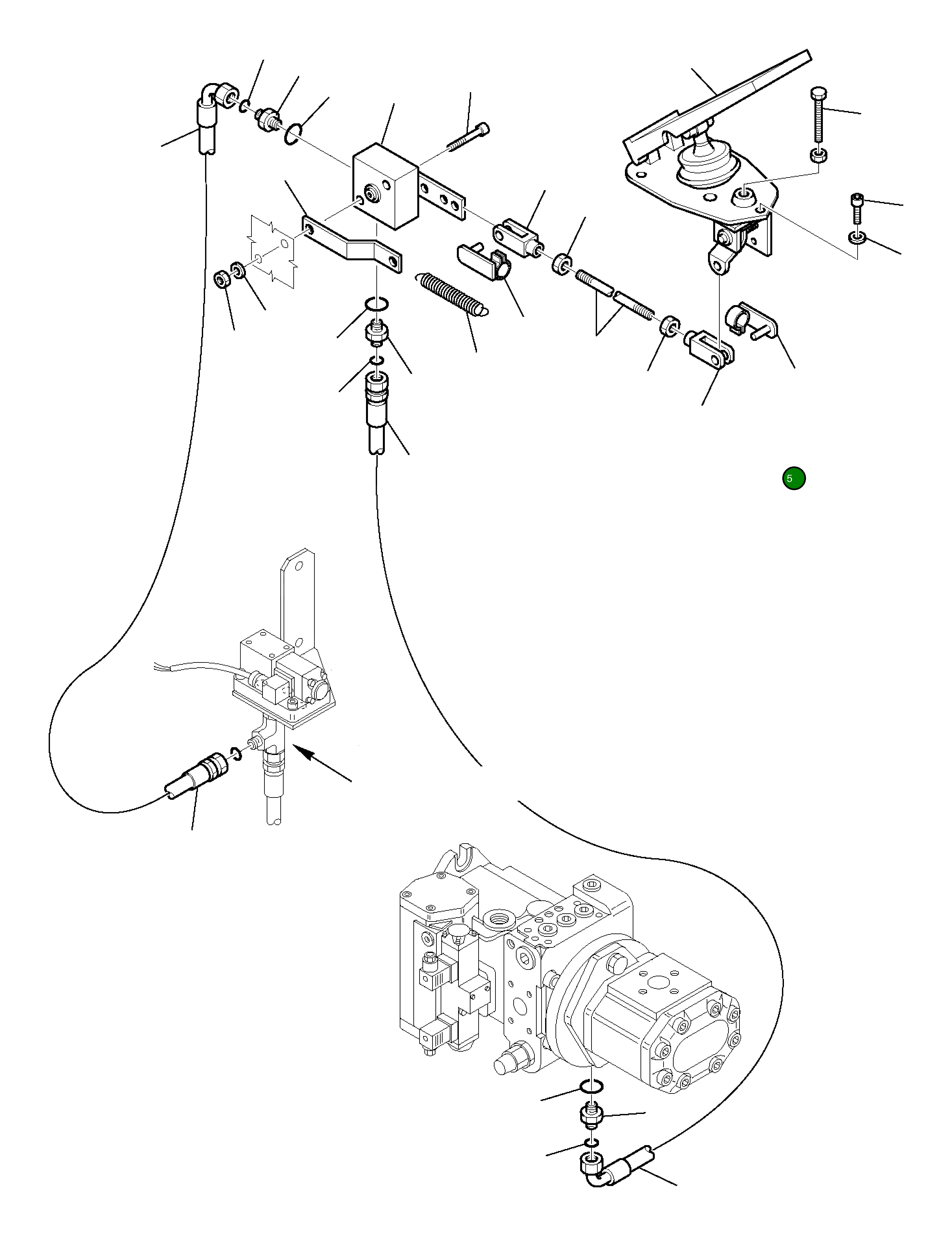 Вилка 802720019 Komatsu