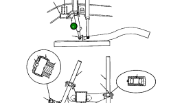 Вилка 160 536 H45 Komatsu