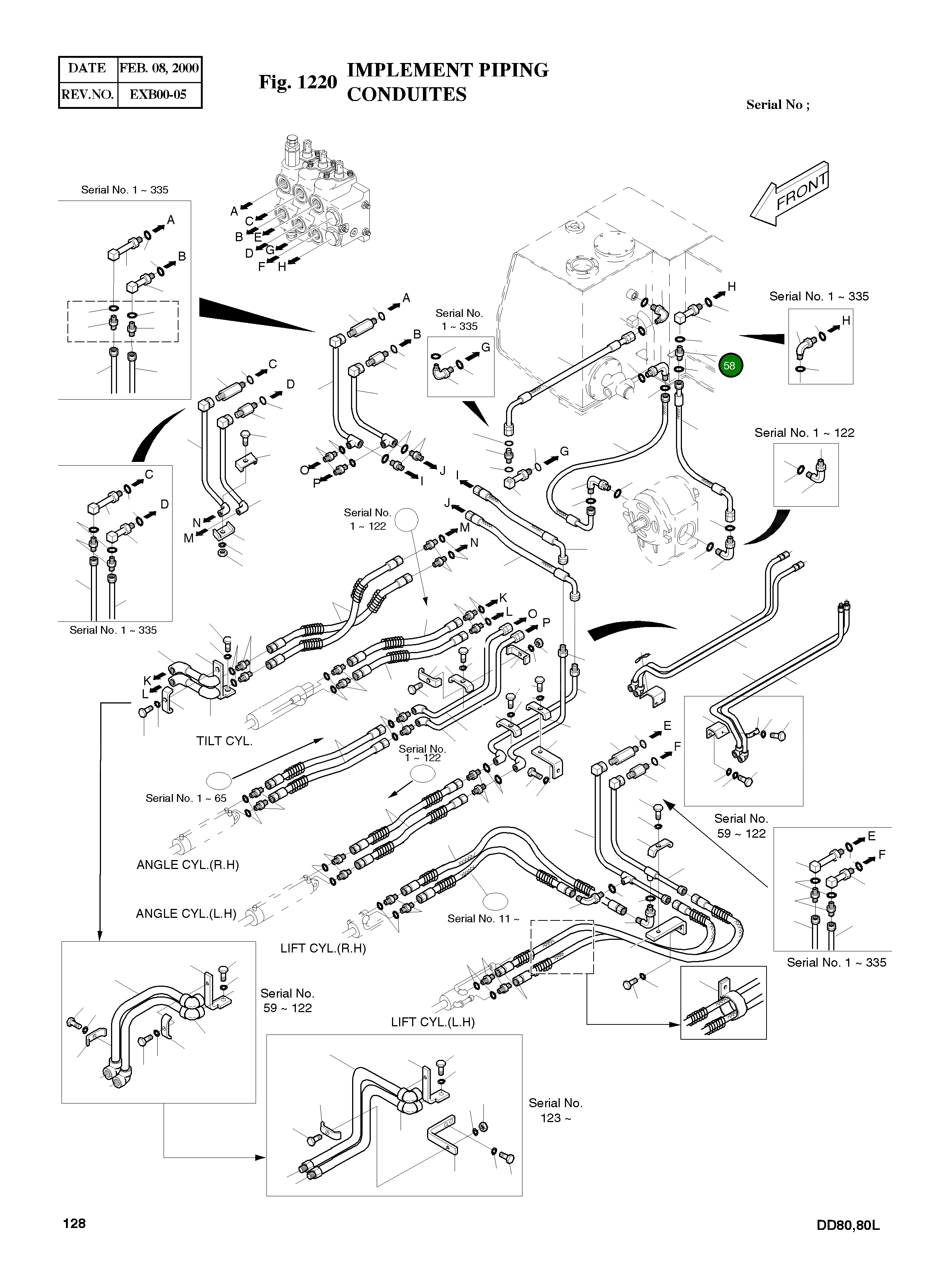 Адаптер 2181-4133D29 Komatsu