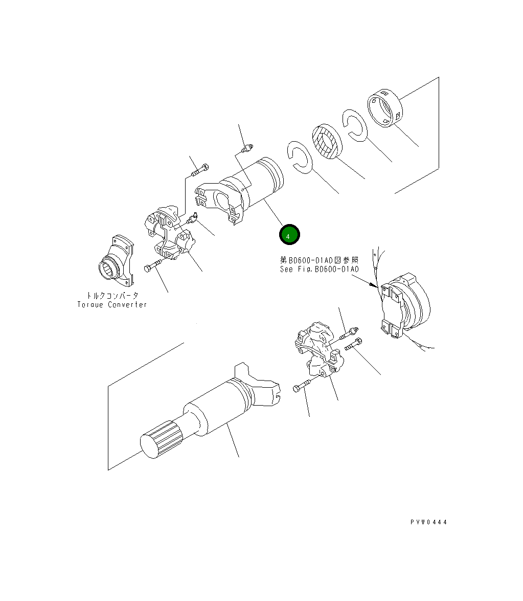 Вилка 42C-20-11160 Komatsu