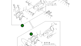 Вилка 17M-30-29522 Komatsu