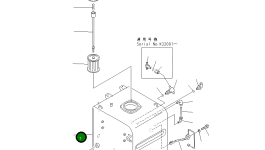 Бак 208-60-K1142 Komatsu