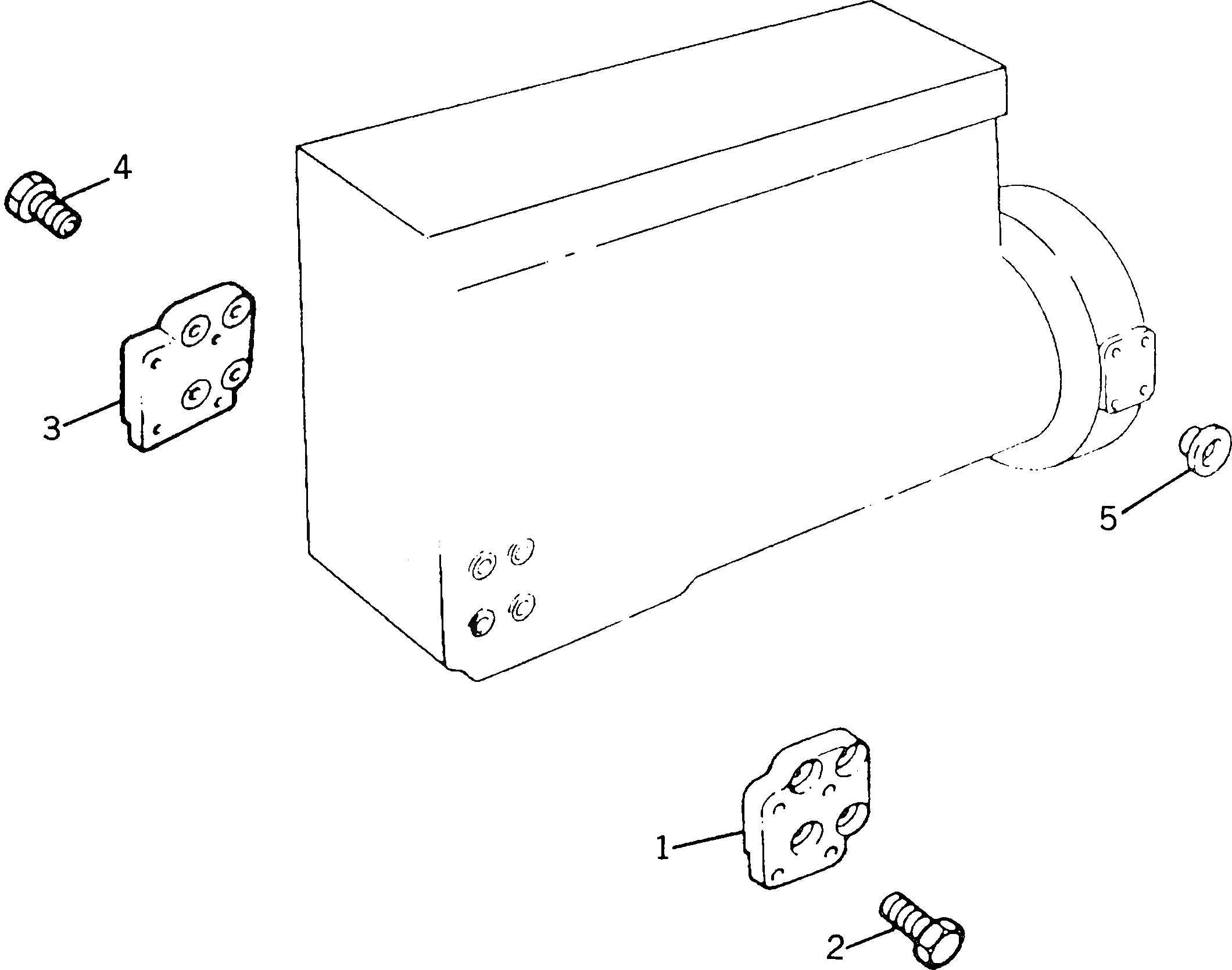 Адаптер PK3621L002 Komatsu