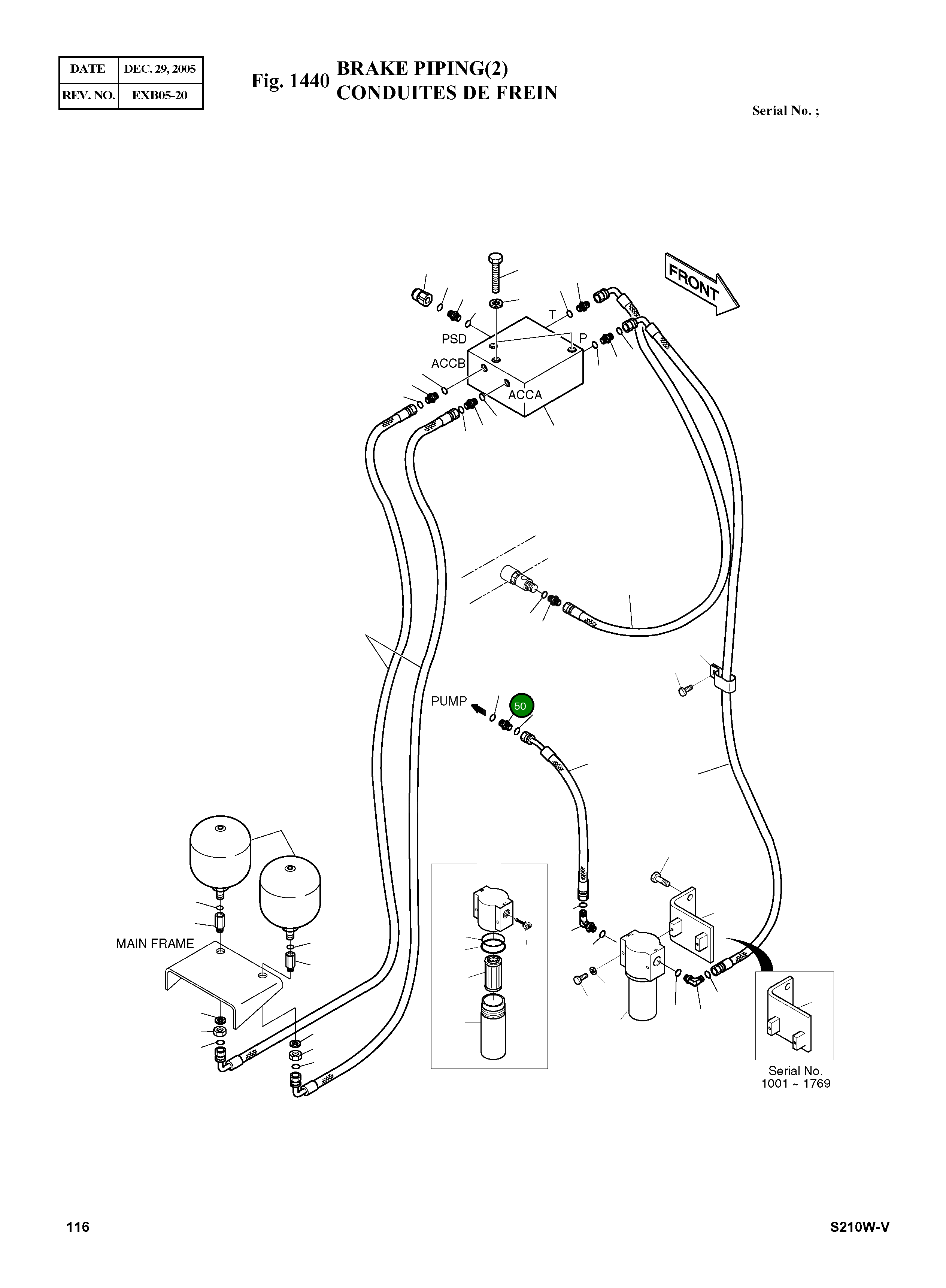 Адаптер PFO3/8-UNF13/16 2181-4133D38 Komatsu