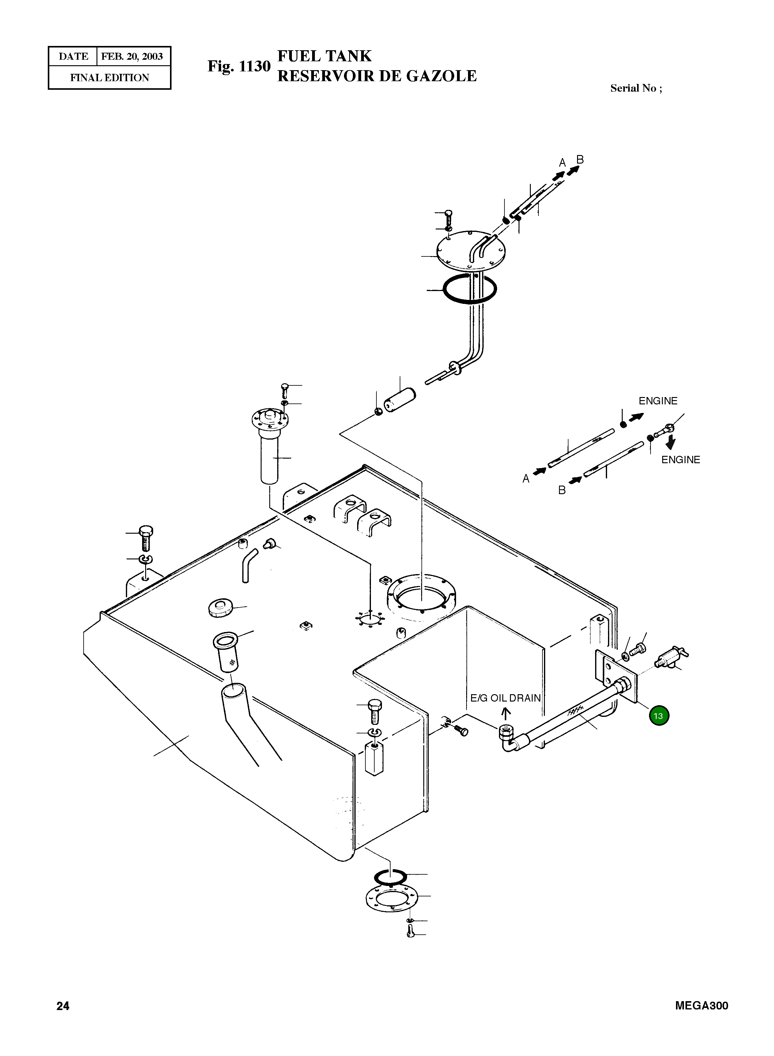 Адаптер PT1/2-PF1/2 4181-2414A Komatsu