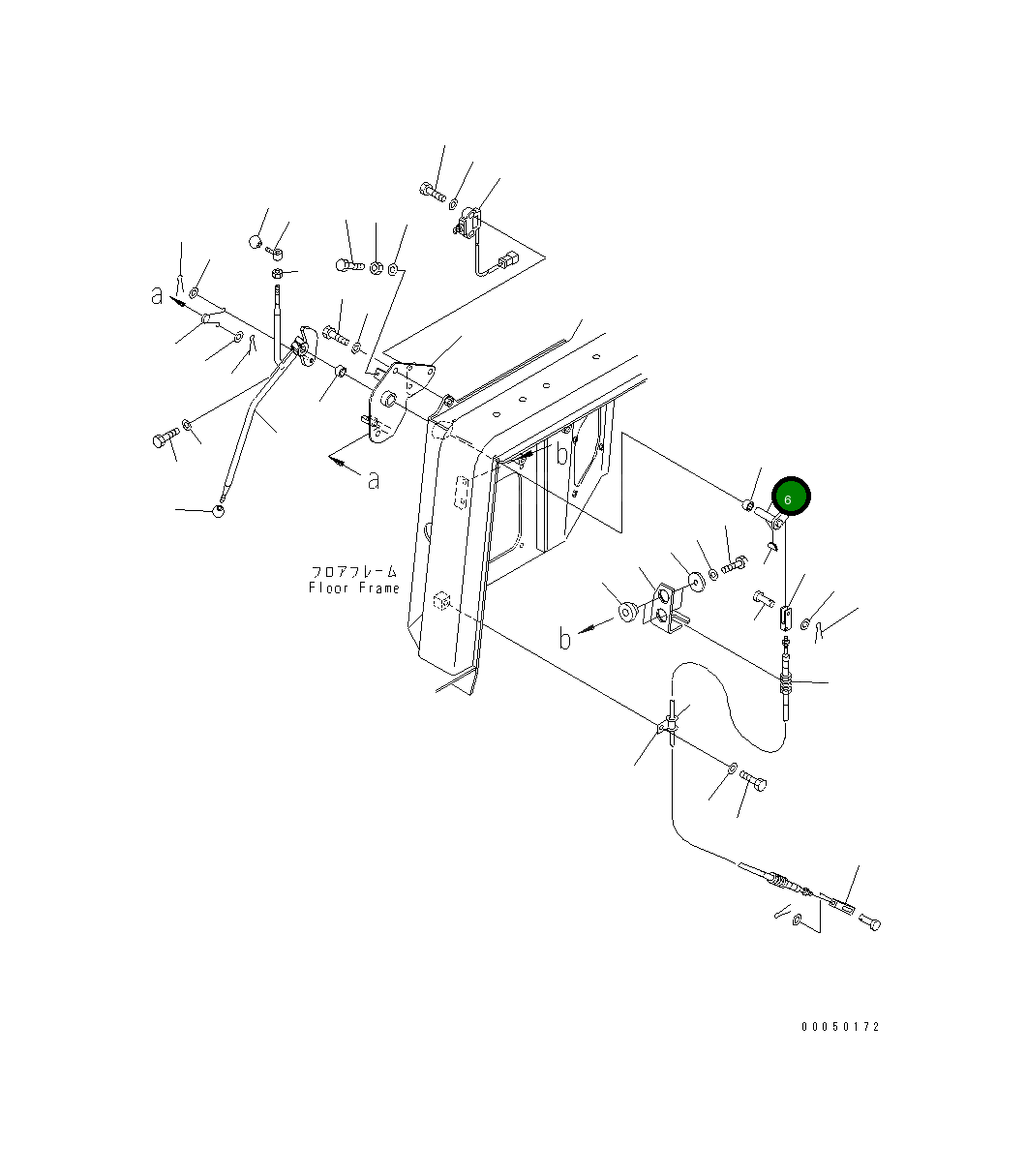 Вал 17M-43-42590 Komatsu