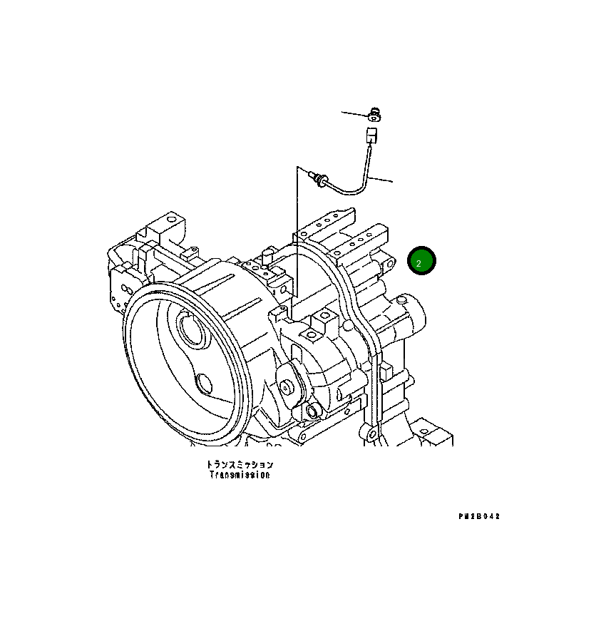 Адаптер 461-06-21220 Komatsu