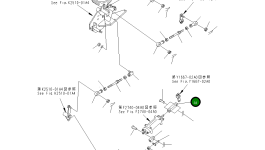 Вилка 22D-43-13810 Komatsu
