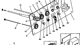Палец TECVP0618 Komatsu