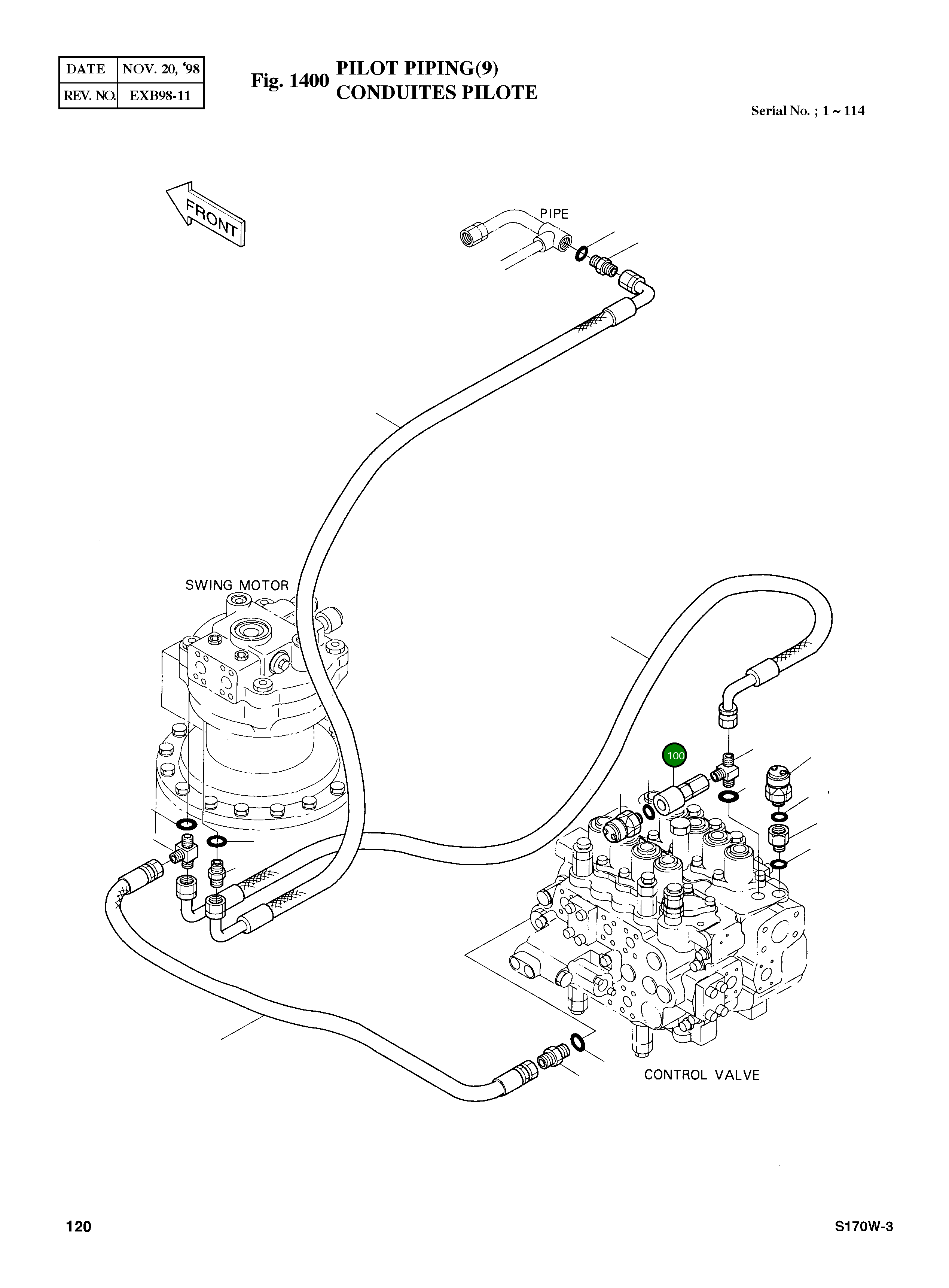 Адаптер 2181-4292 Komatsu