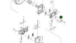 Вал 154-30-74140 Komatsu