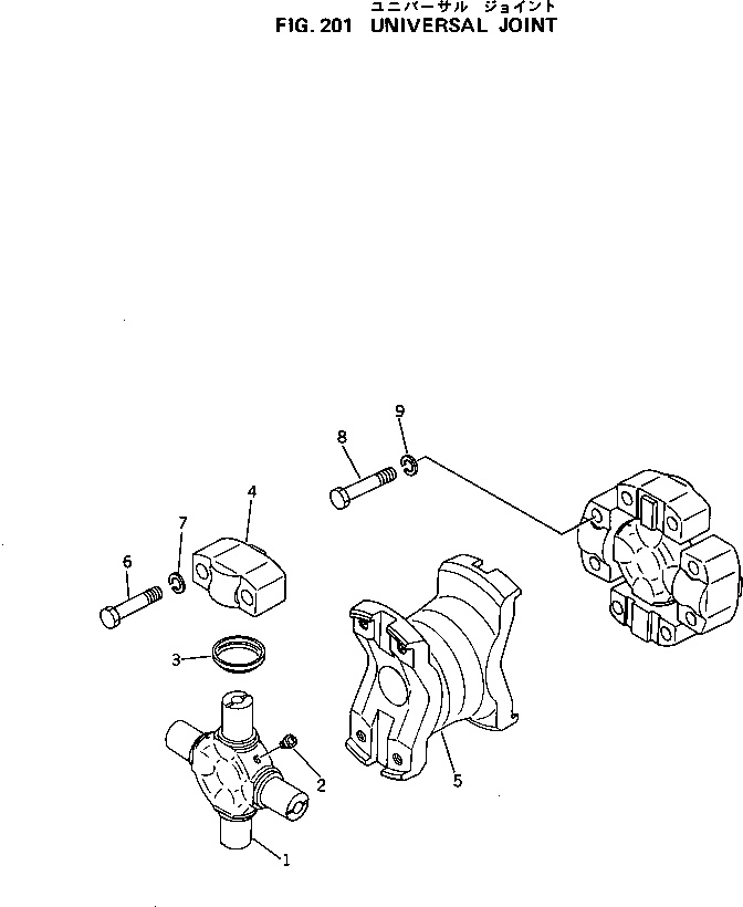 Вал 135-12-31330 Komatsu