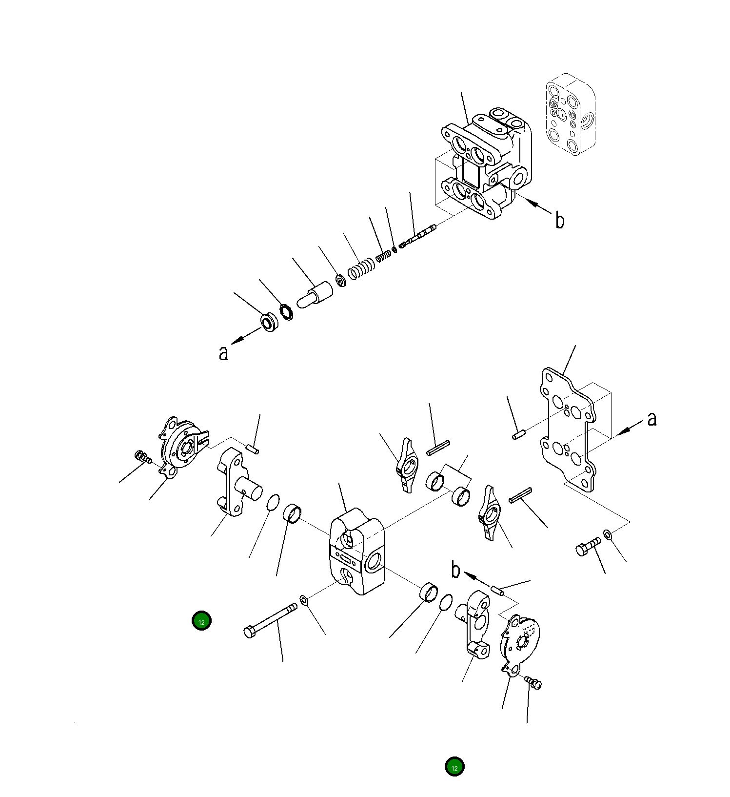 Вал 702-16-73550 Komatsu
