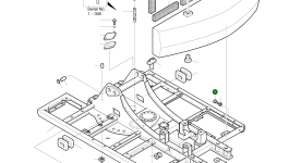 Болт M20X2.5X70 S0528061 Komatsu