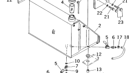 Бак 14U-04-11111 Komatsu