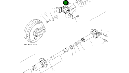 Вилка 207-30-41151 Komatsu