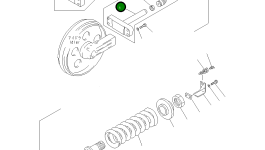 Вилка 21W-30-12620 Komatsu