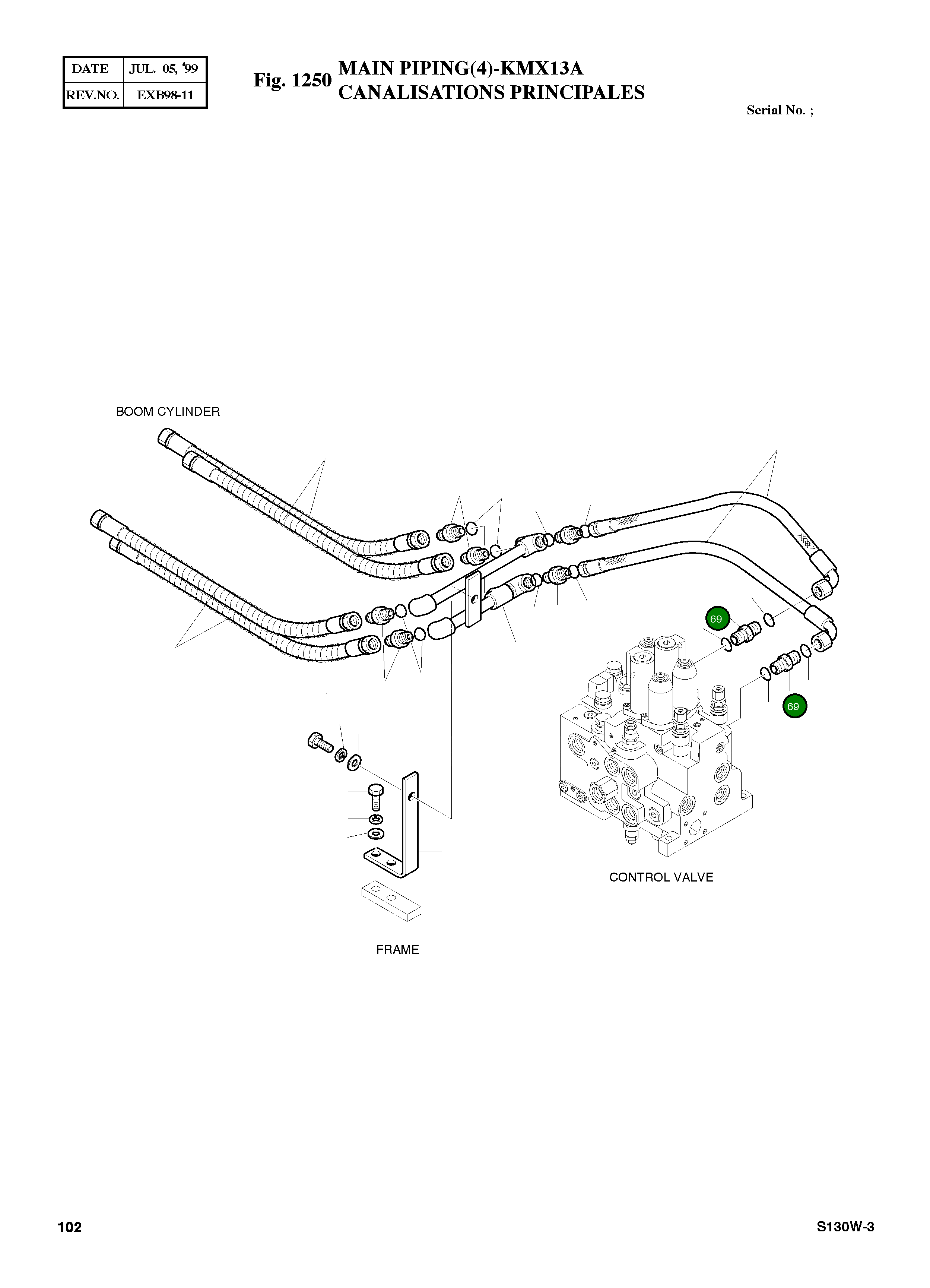 Адаптер PFO3/4-ORS3/4 LONG 2181-4133D28 Komatsu