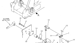 Блок, правый FF7830-32210 Komatsu