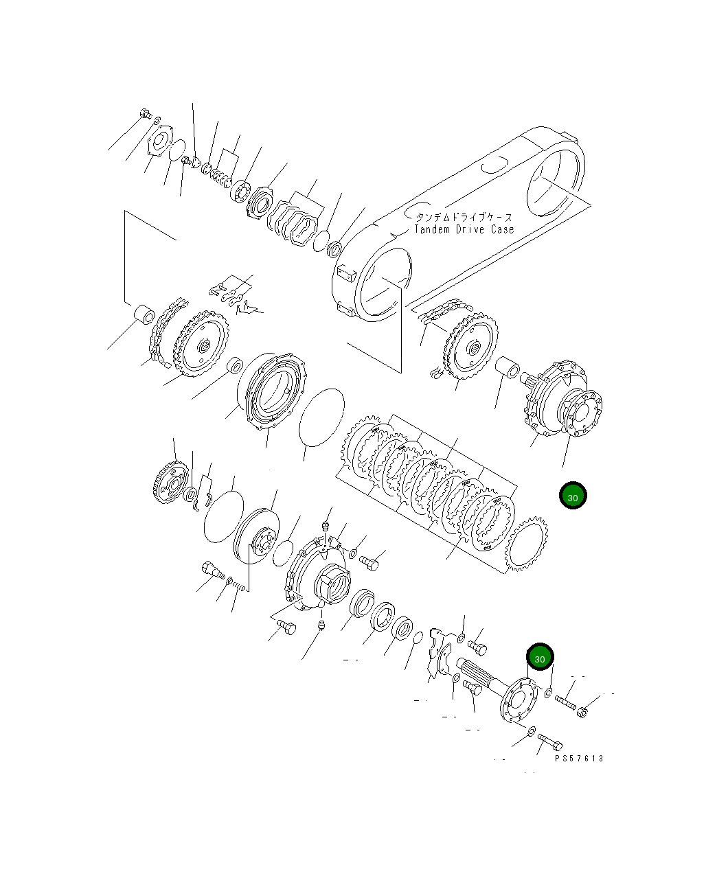 Вал 23B-25-11152 Komatsu
