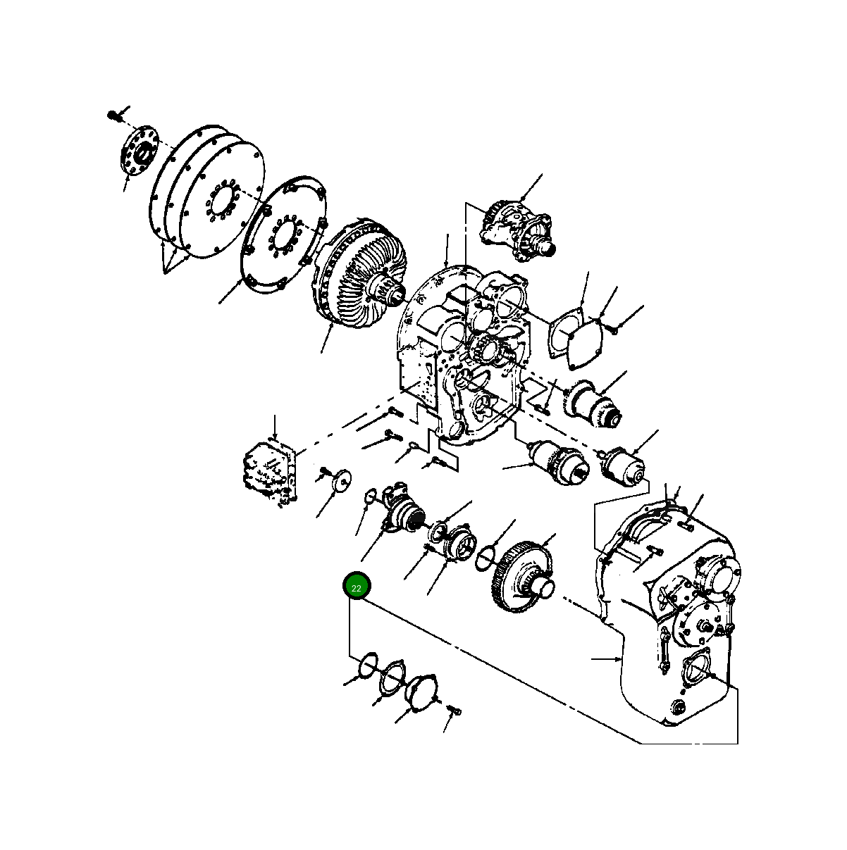 Вилка 134 360 Komatsu