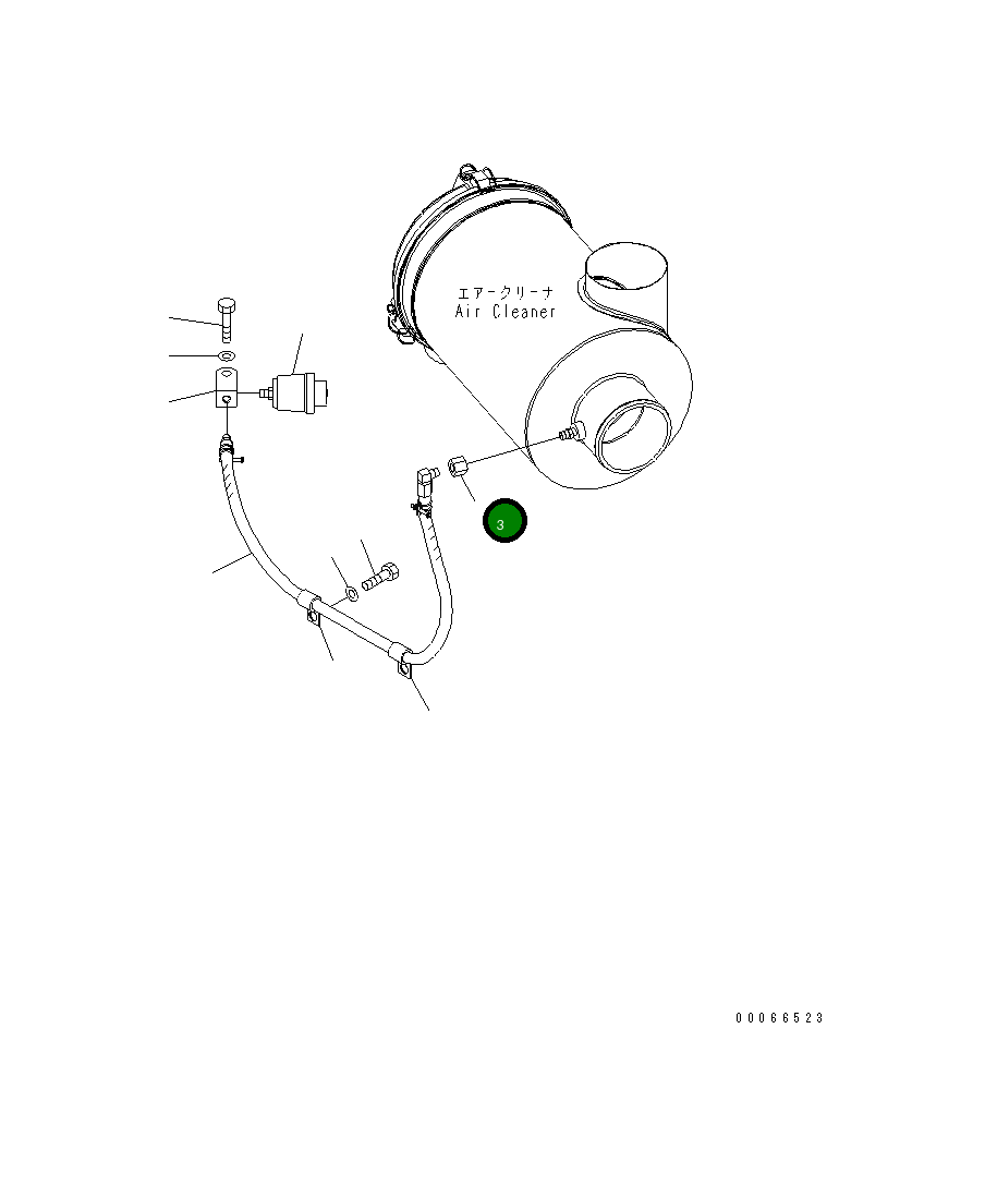 Адаптер 416-01-33110 Komatsu