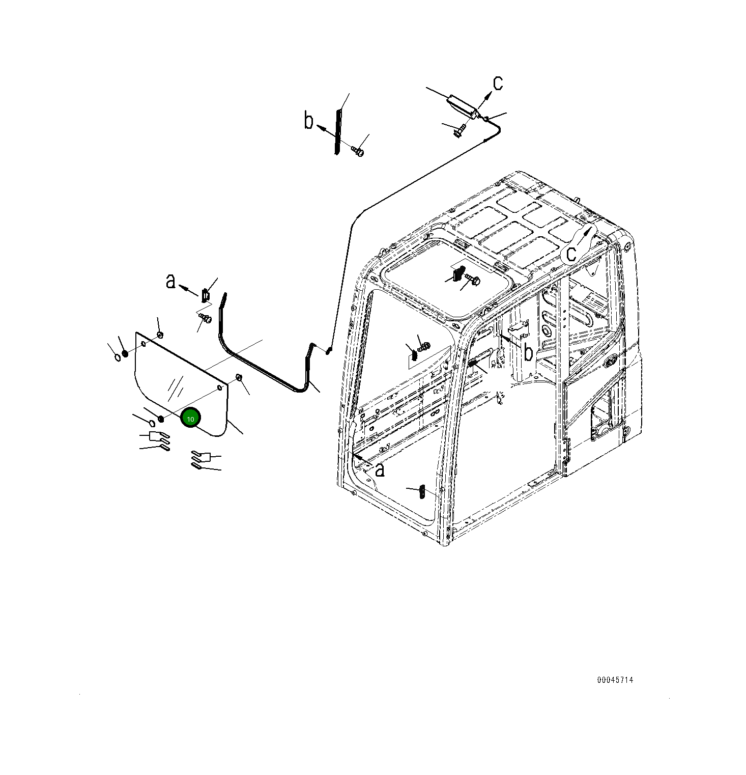 Винт 0102320612 Komatsu