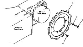 Ведущая звезда 20S-27-22110 Komatsu
