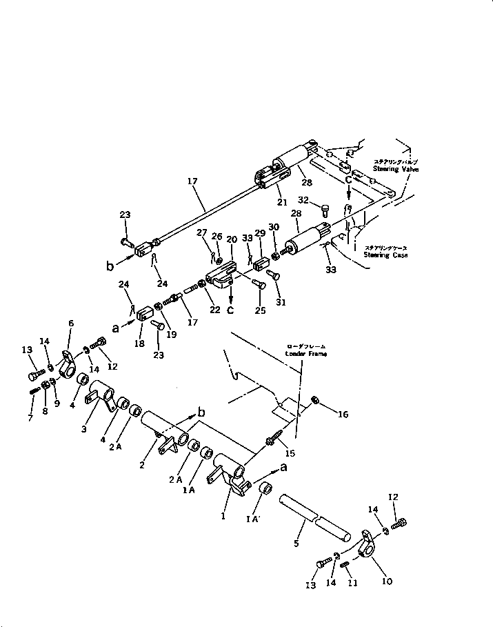 Вилка 114-B90-2350 Komatsu