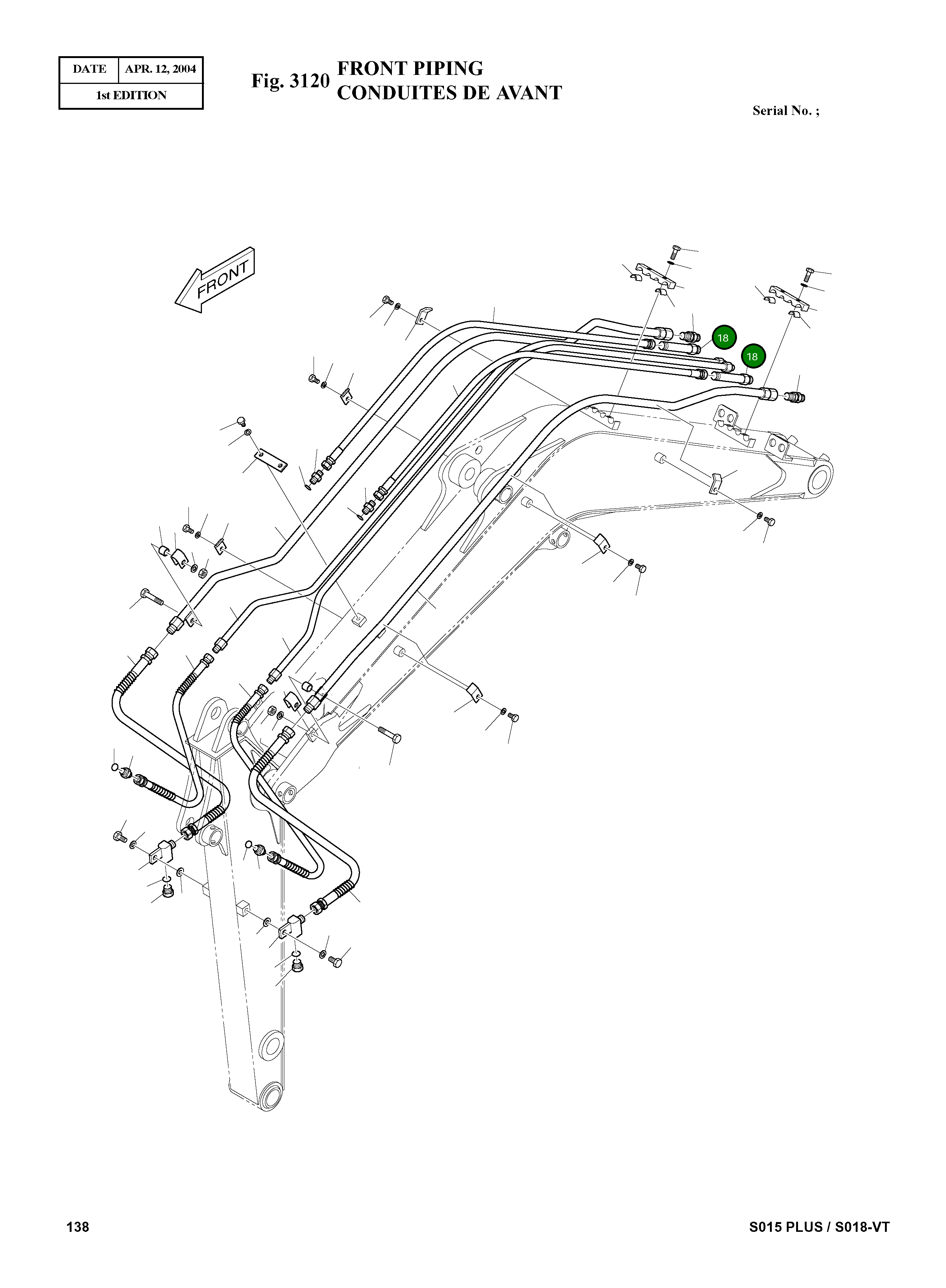 Адаптер 2181-2671A Komatsu