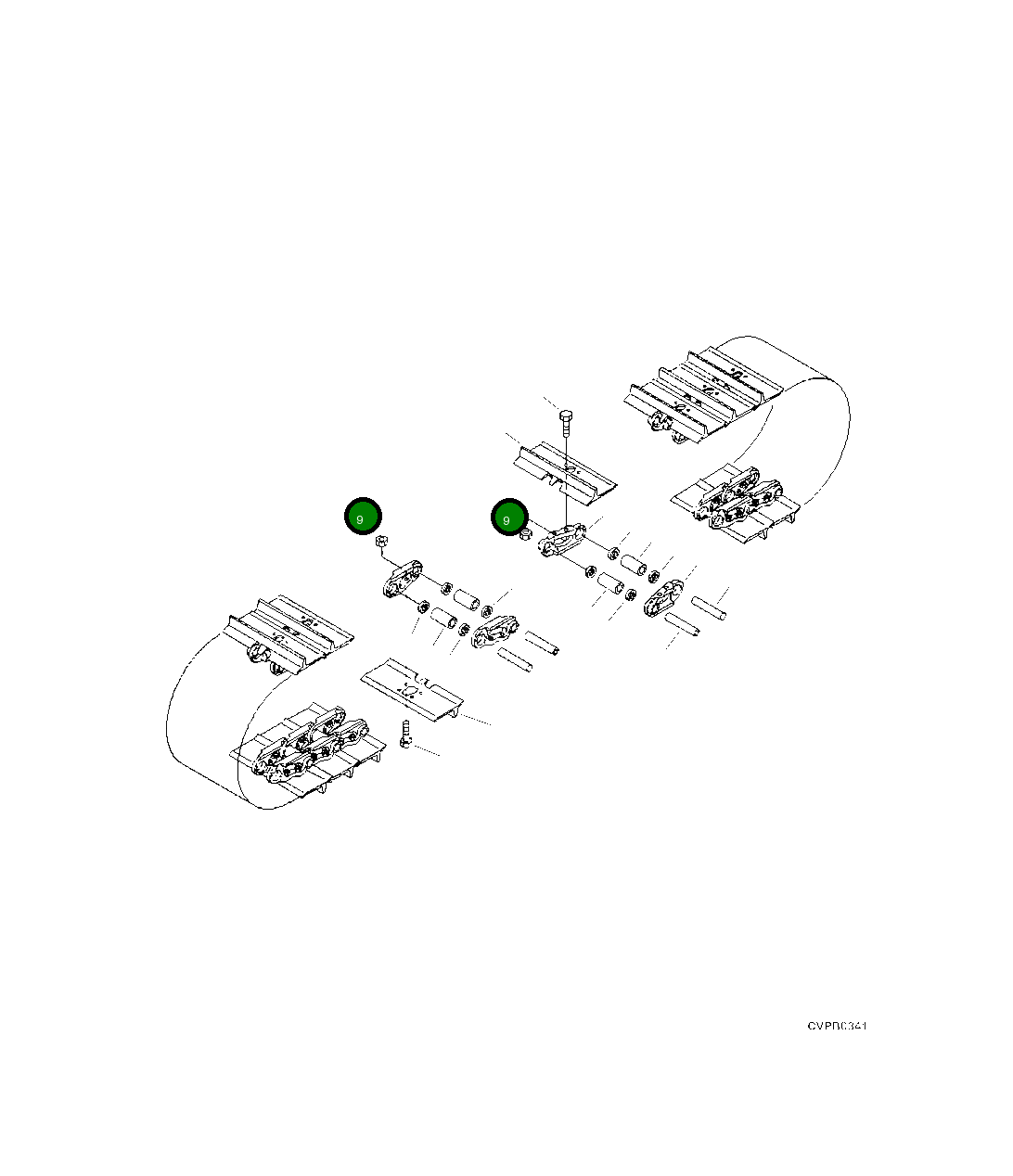 Башмак 20Y-32-A0470 Komatsu