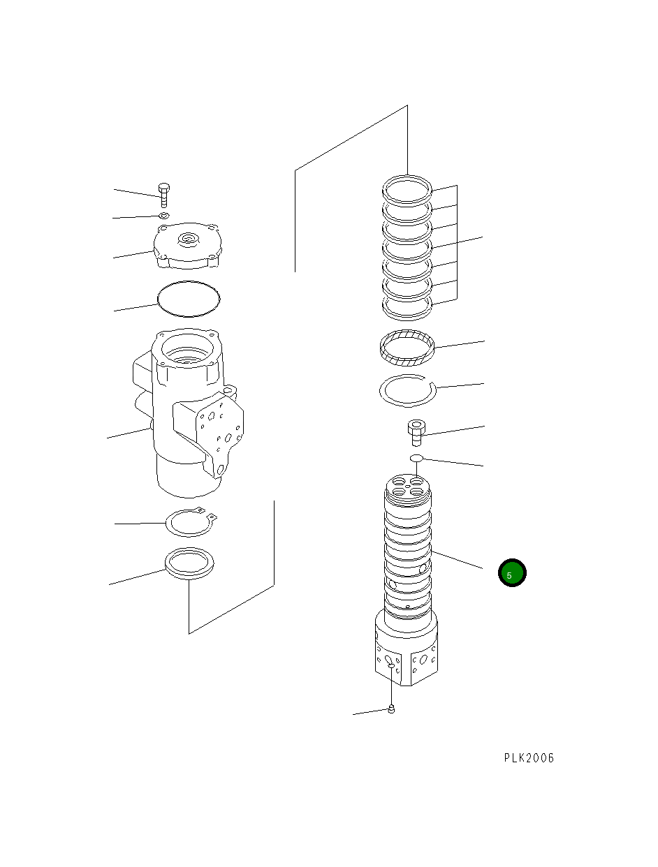 Вал 703-09-92720 Komatsu