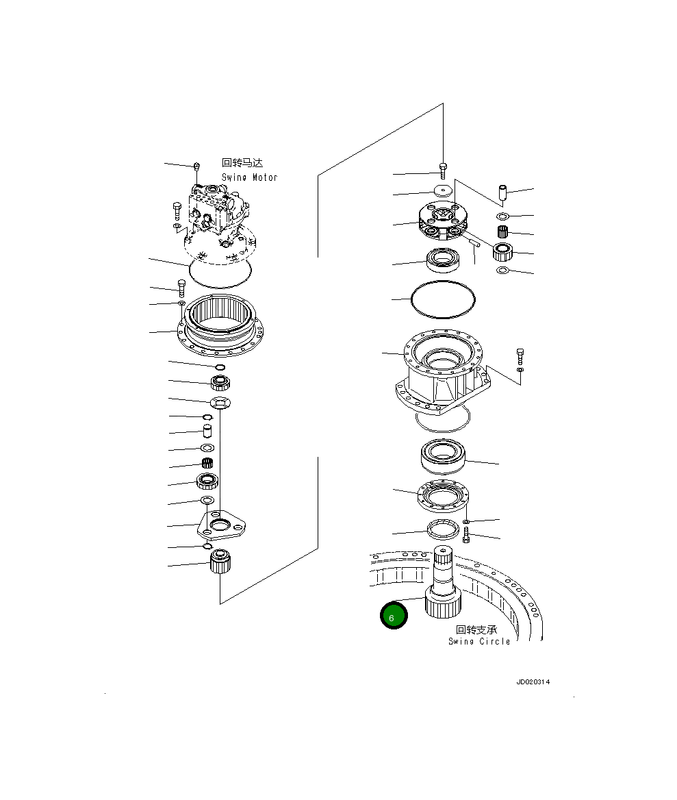 Вал 206-26-69112 Komatsu