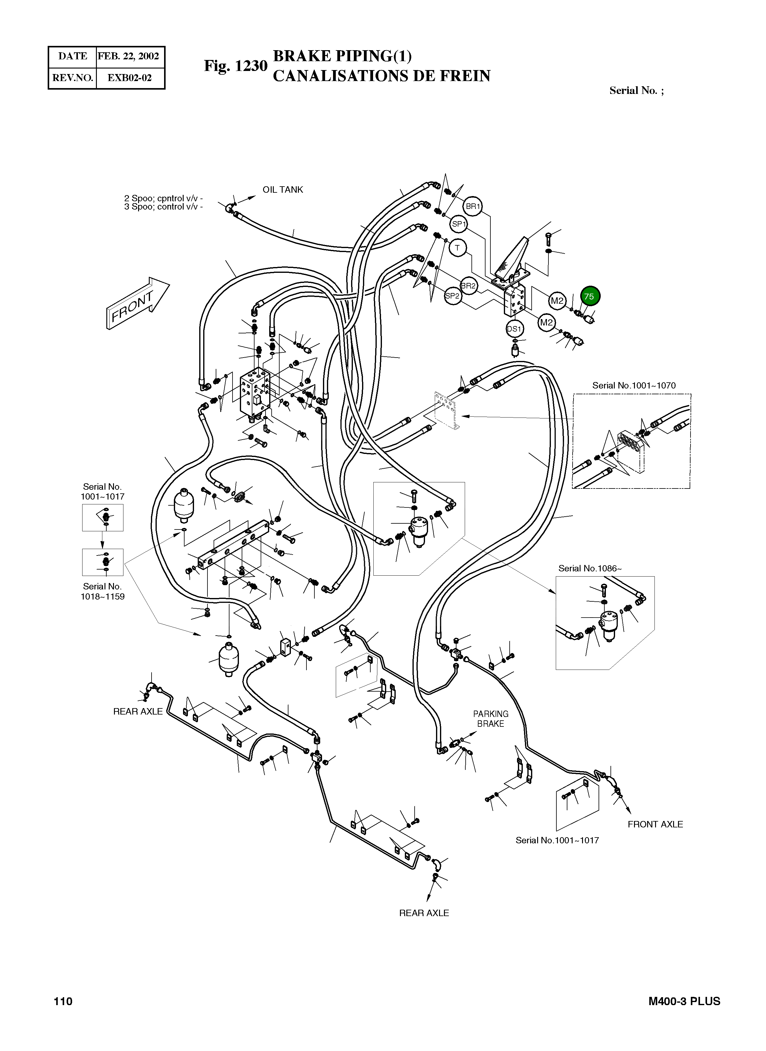 Адаптер M12X1.5-M10X1.0 4181-2615 Komatsu