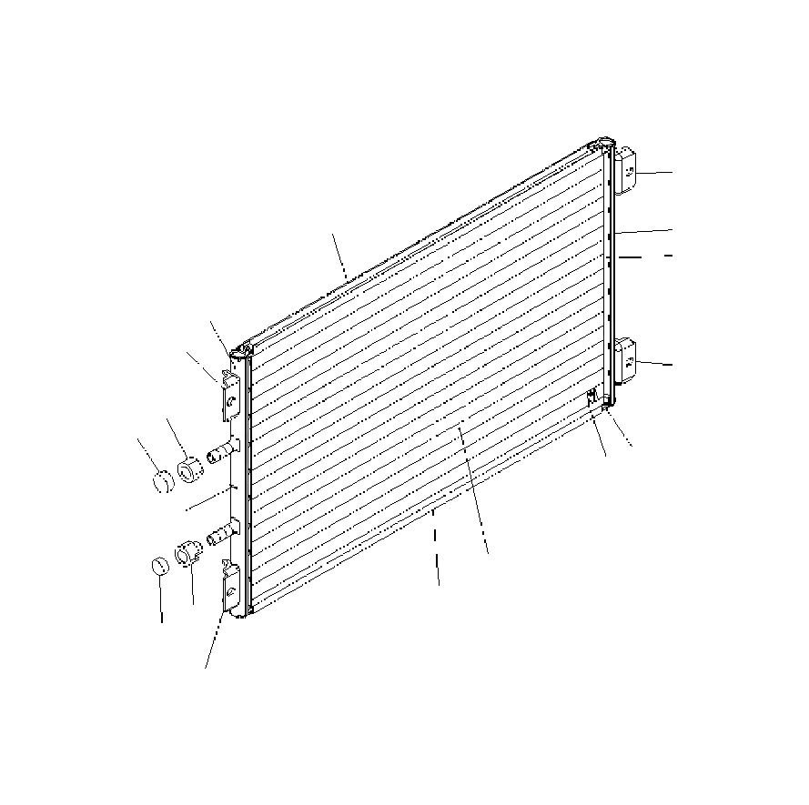 Бак ND047762-0540 Komatsu