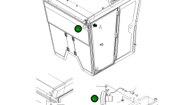 Вентилятор обдува стекла 23A-952-1911 Komatsu