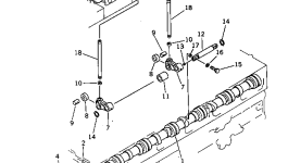 Вал 6162-53-1891 Komatsu